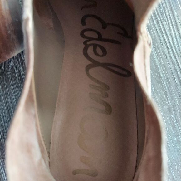 SAM EDELMAN Prentice Convertible Tan Ankle Boots Mules Size 8M - Picture 9 of 12